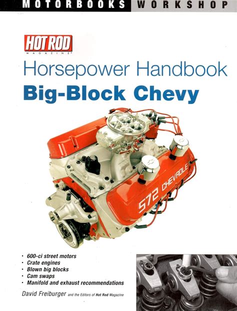 Hot rod horsepower handbook big block chevy motorbooks workshop. - Foss balance and motion teacher guide.